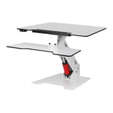 height-adjustable desk frame